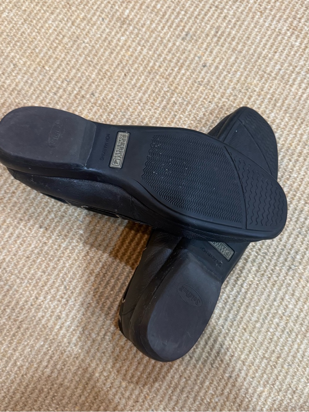 Sperry Black Rubber Sole loafers - Picture 5 of 7